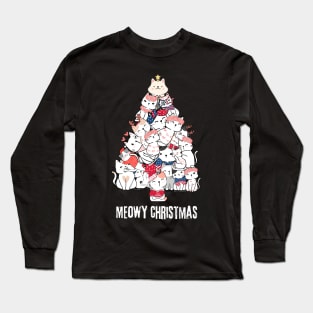 Meowy-christmas Long Sleeve T-Shirt